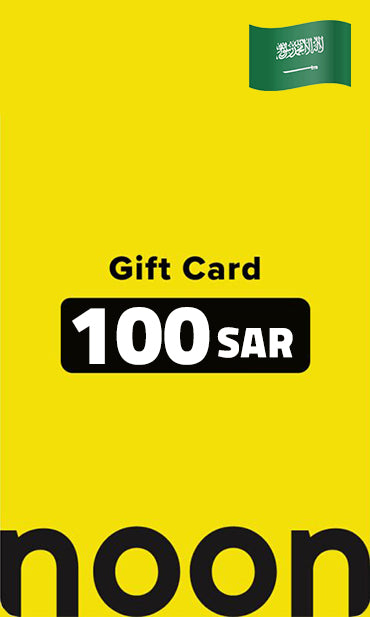 Noon KSA Gift Cards | 100 SAR