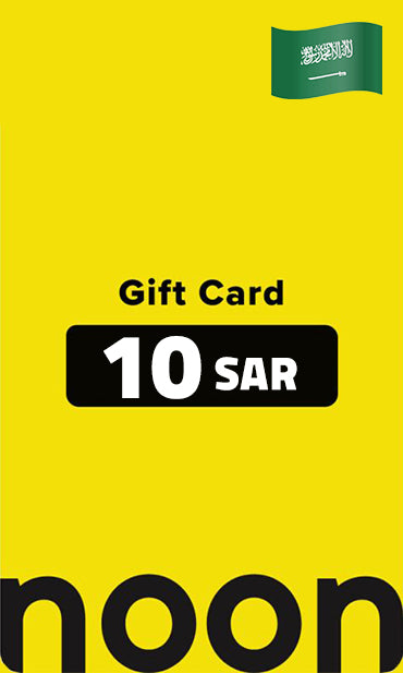 Noon KSA Gift Cards | 10 SAR