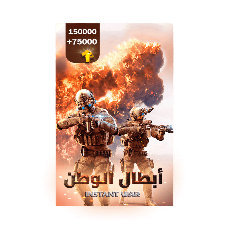 Instant war | 150000 Gold+ Free 75000 Gold