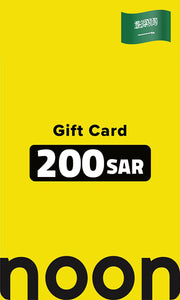 Noon KSA Gift Cards | 200 SAR