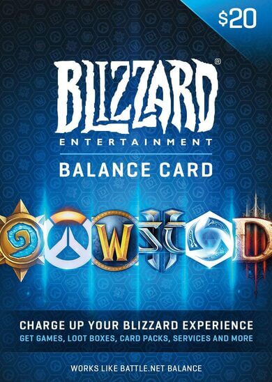 Blizzard Battle.net Gift Card - 20 USD