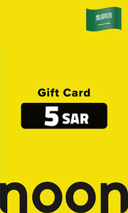 Noon KSA Gift Cards | 5 SAR