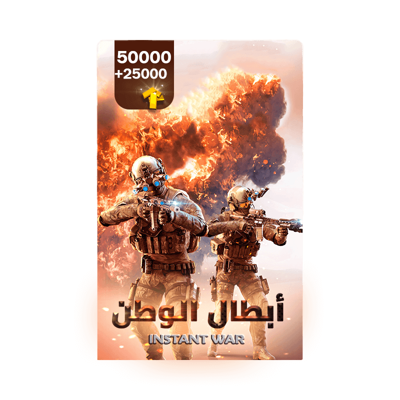 Instant war | 50000 Gold+ Free 25000 Gold