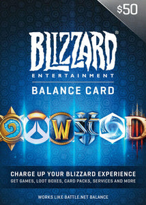 Blizzard Battle.net Gift Card - 50 USD