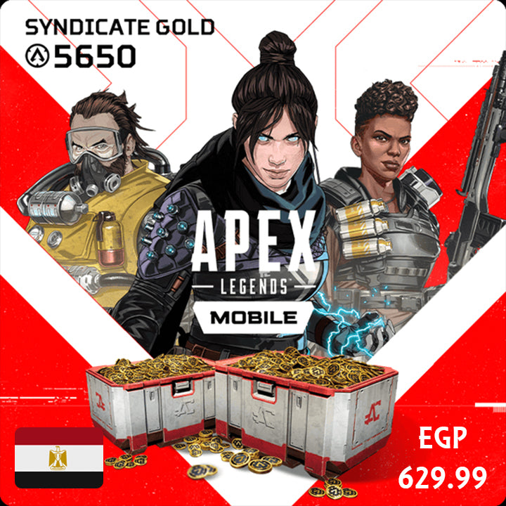 Apex Legends Mobile 5650 Syndicate Gold EGY