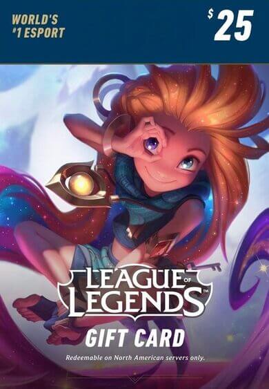 League of Legends Gift Card -25 USD