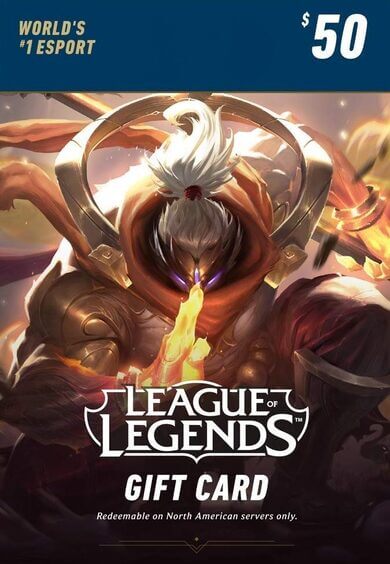 League of Legends Gift Card - 50 USD