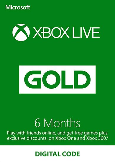 XBOX Gift Card - 6 month