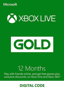 XBOX Gift Card -12 month