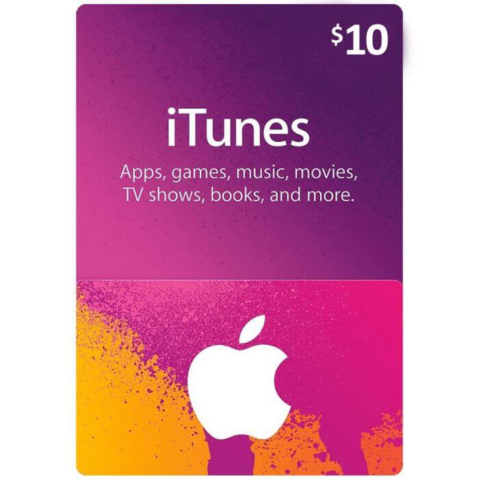 iTunes Gift Card - 10 USD