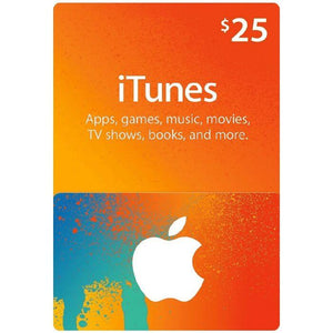 iTunes Gift Card - 25 USD