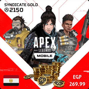 Apex Legends Mobile 2150 Syndicate Gold EGY