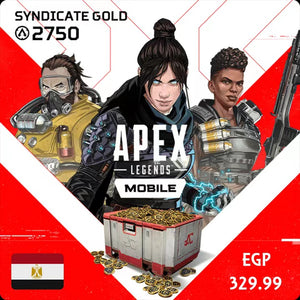 Apex Legends Mobile 2750 Syndicate Gold EGY
